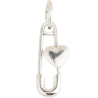 Heart-shaped paperclip