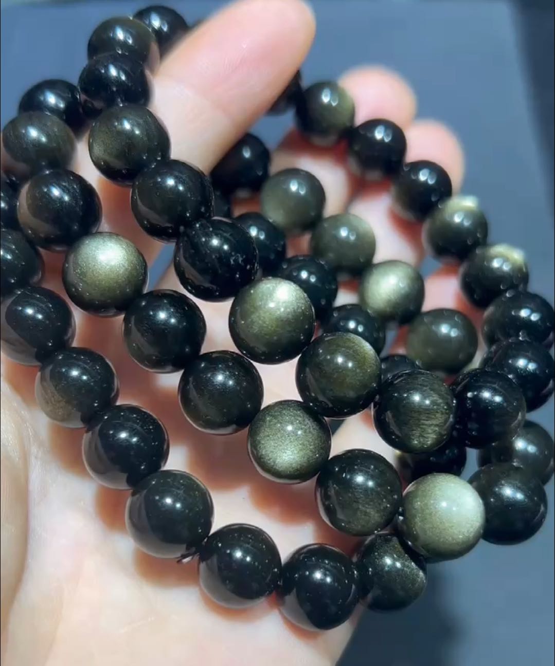 Golden Sheen Obsidian