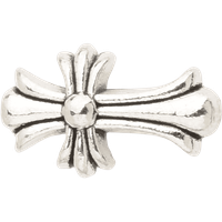 Sleek Silver Crucifix