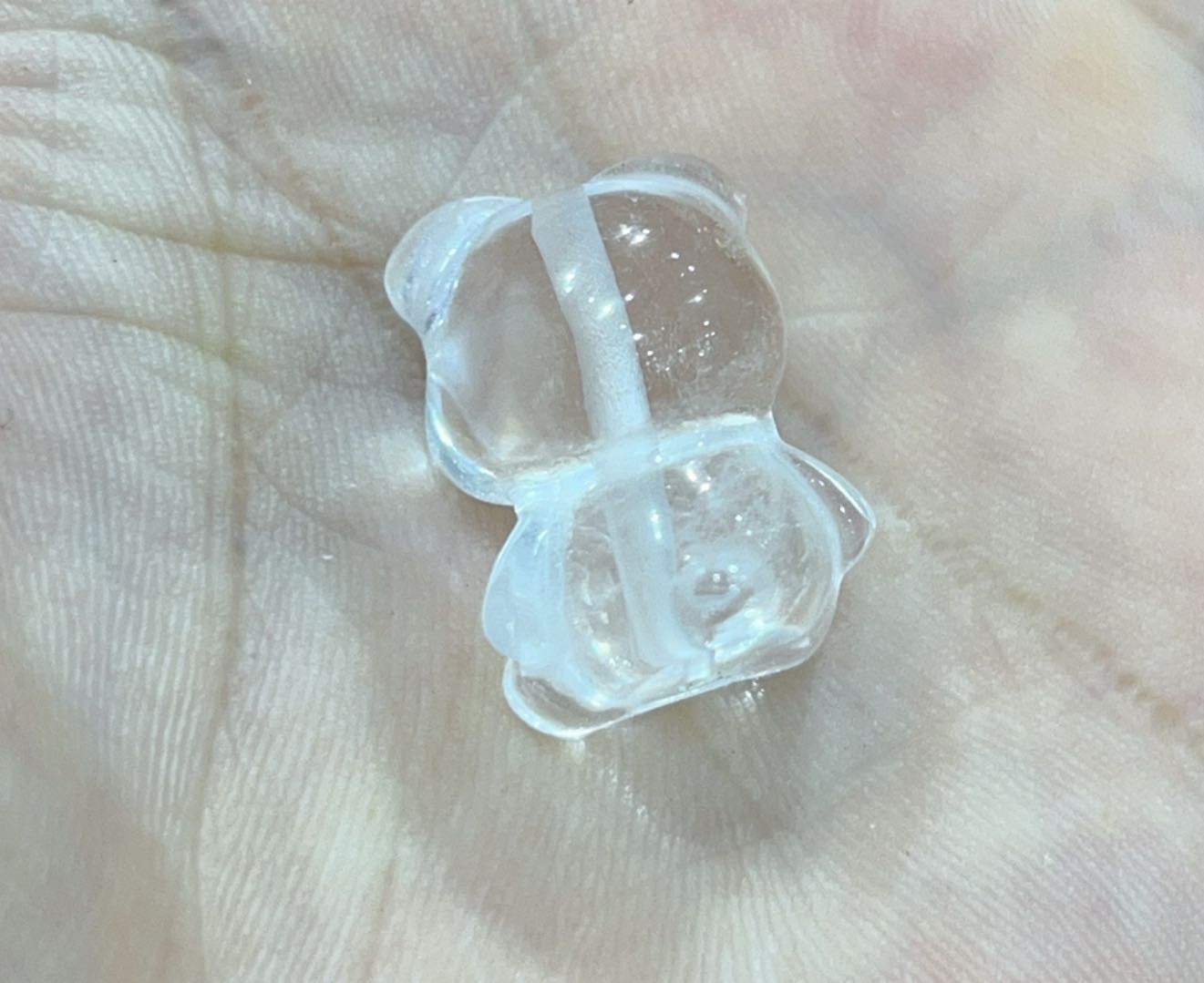 Clear Quartz Bear